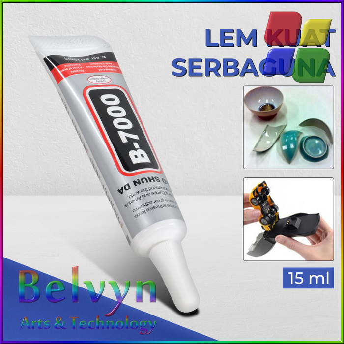 

BAO SHUN DA Lem Kuat Serbaguna Power Glue Strong Adhesive 15ml - B-7000 - Transparent