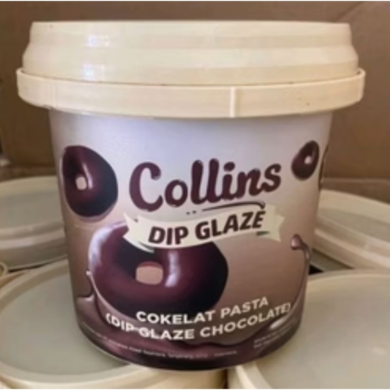 

COLLINS DIP GLAZE 1 KG / Coklat pasta