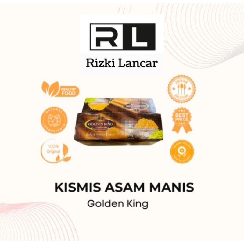 

Kismis Asam Manis Premium GOLDEN KING 1Kg.