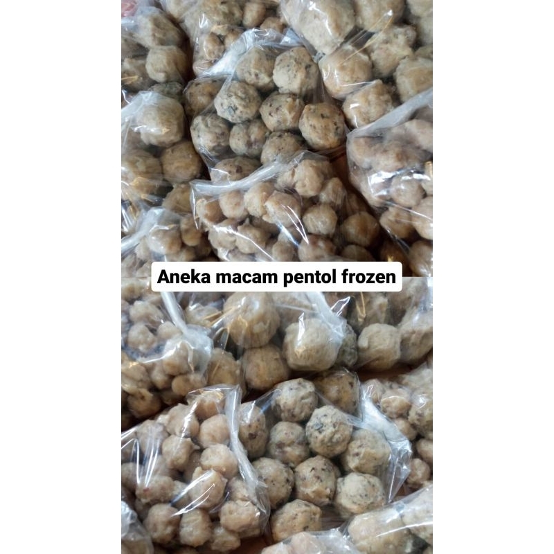 

Pentol Bakso Mini Halus Original (1 pack isi 50pcs)
