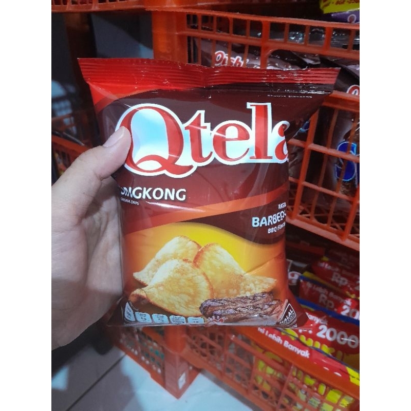 

SNACK QTELA SINGKONG RASA BARBEQUE BERAT 20GR