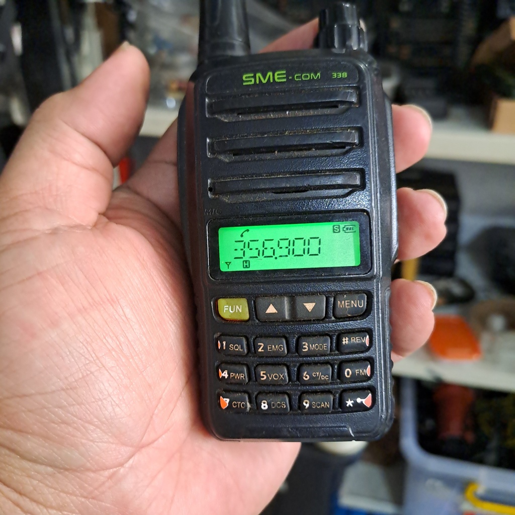 Ht Sme 338 Uhf Low Band Ht SME-com Bekas Sme338 Normal Frekuensi 330 Mhz sd 400Mhz Tinggal Pakai Fis