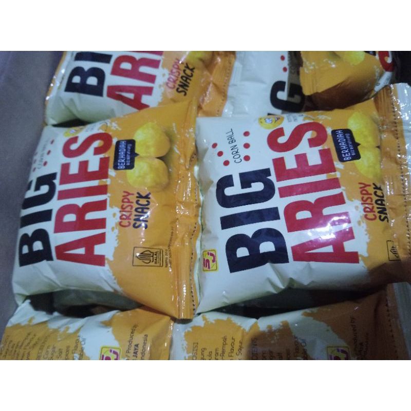 ciki  BIG ARIES berhadiah ciki jadul big aries 1 DUS ISI 40 1 PAK ISI 10