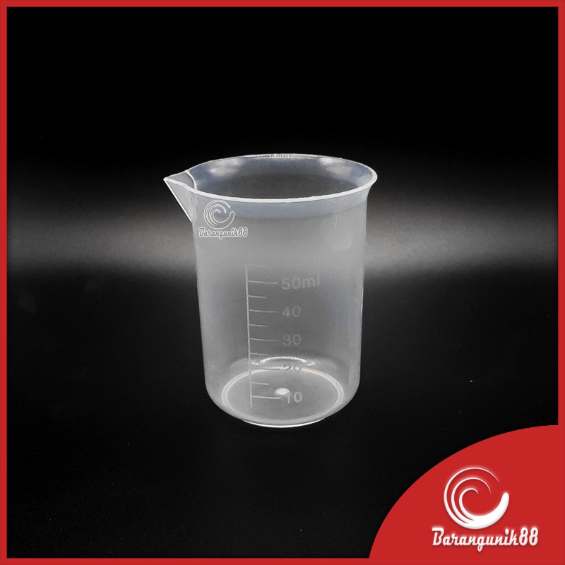 Gelas Takar 50 ml cc Measuring Cup Plastik Gelas Ukur
