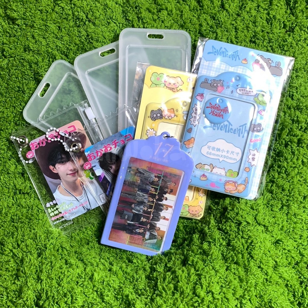 [READY] CARD HOLDER SEVENTEEN 17 IS RIGHT HERE WEVERSE JAPAN POB HEAVEN FANMADE