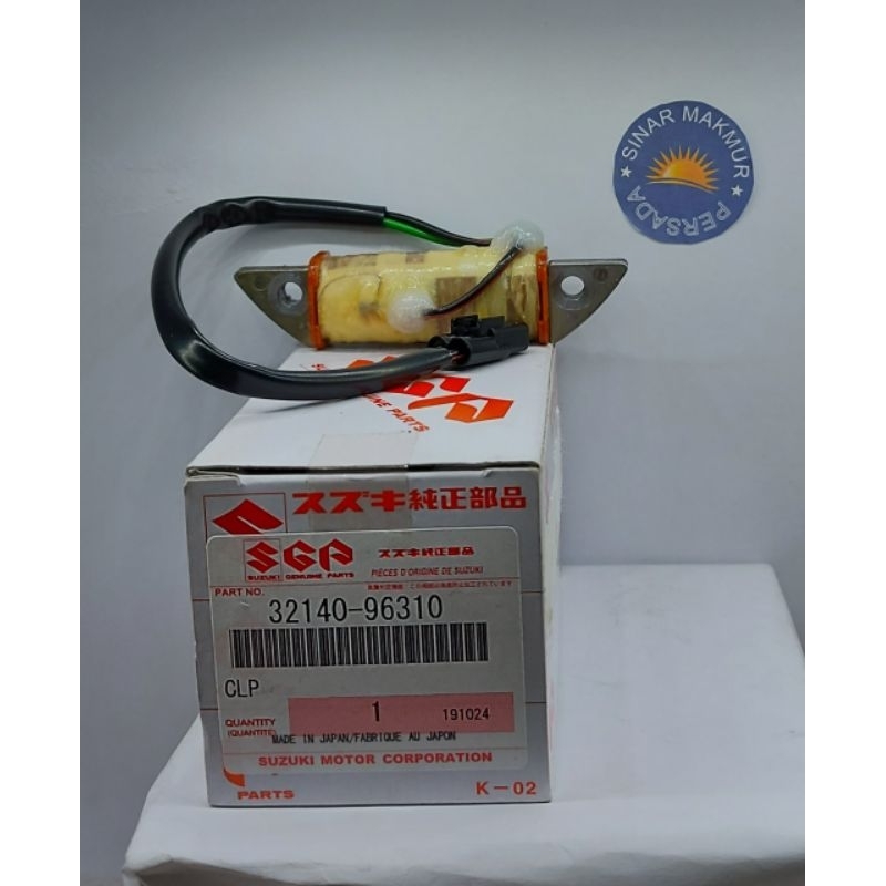 32140-96310 COIL PRIMARY/SPULL MESIN TEMPEL SUZUKI 30PK 2TAK ORI/ASLI