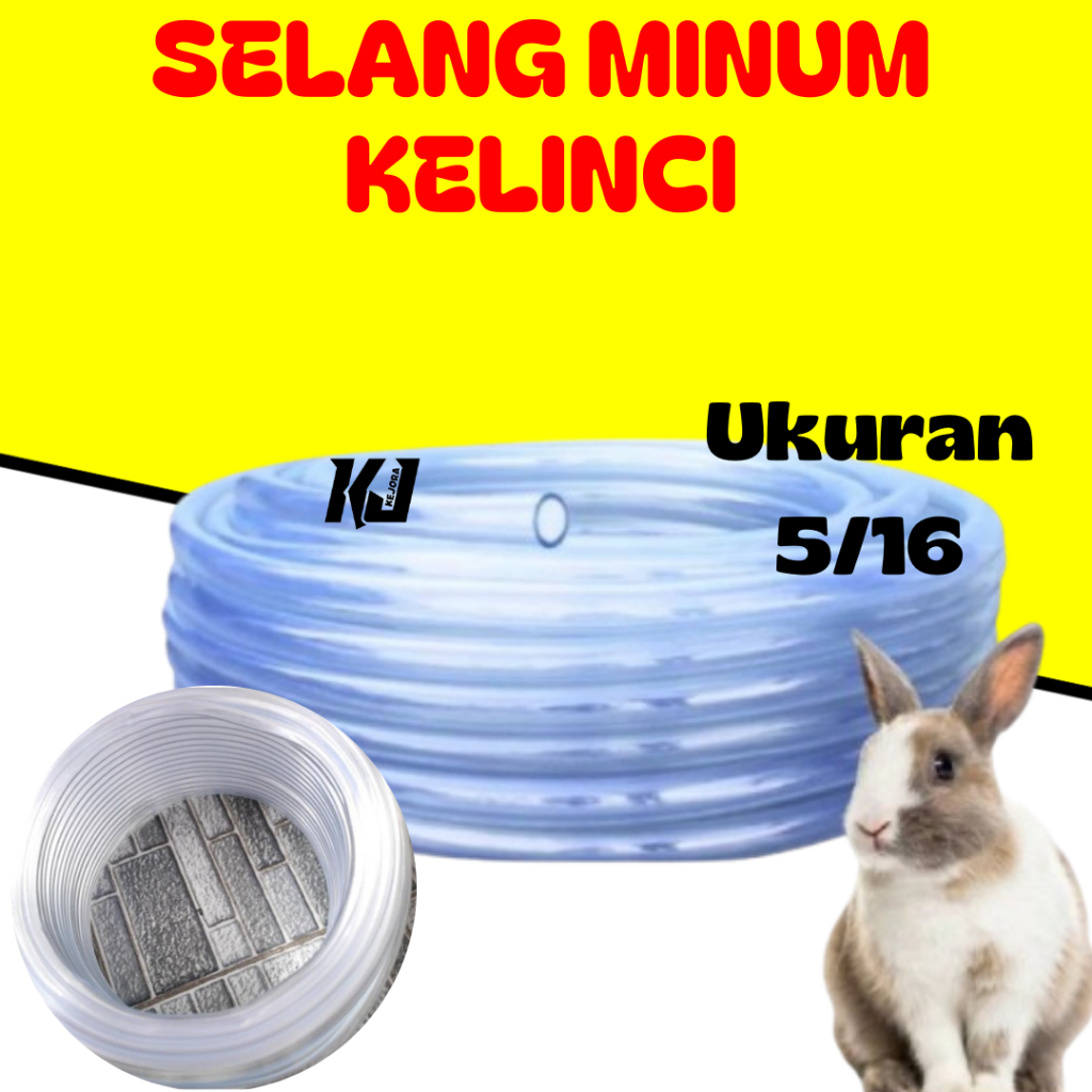 SELANG NIPEL MINUM KELINCI PARALEL SERI NIPPLE KELINCI
