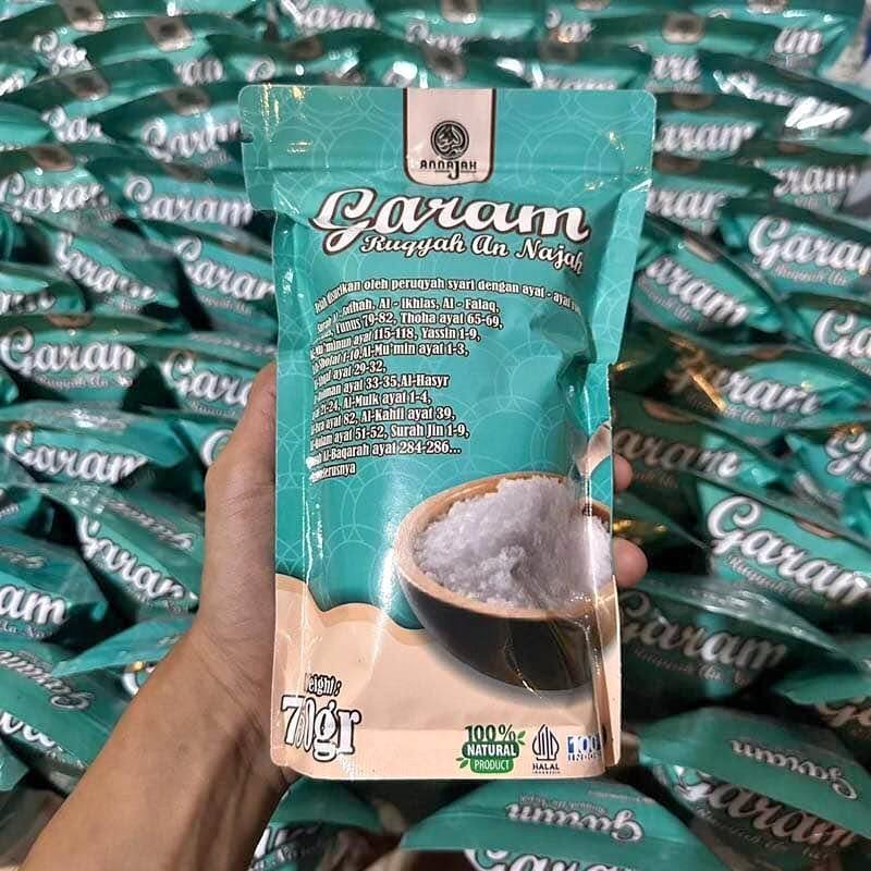 

Garam Ruqyah 750 gram Memperlancar Rezeki - Tabur di Sekeliling Tempat Usaha