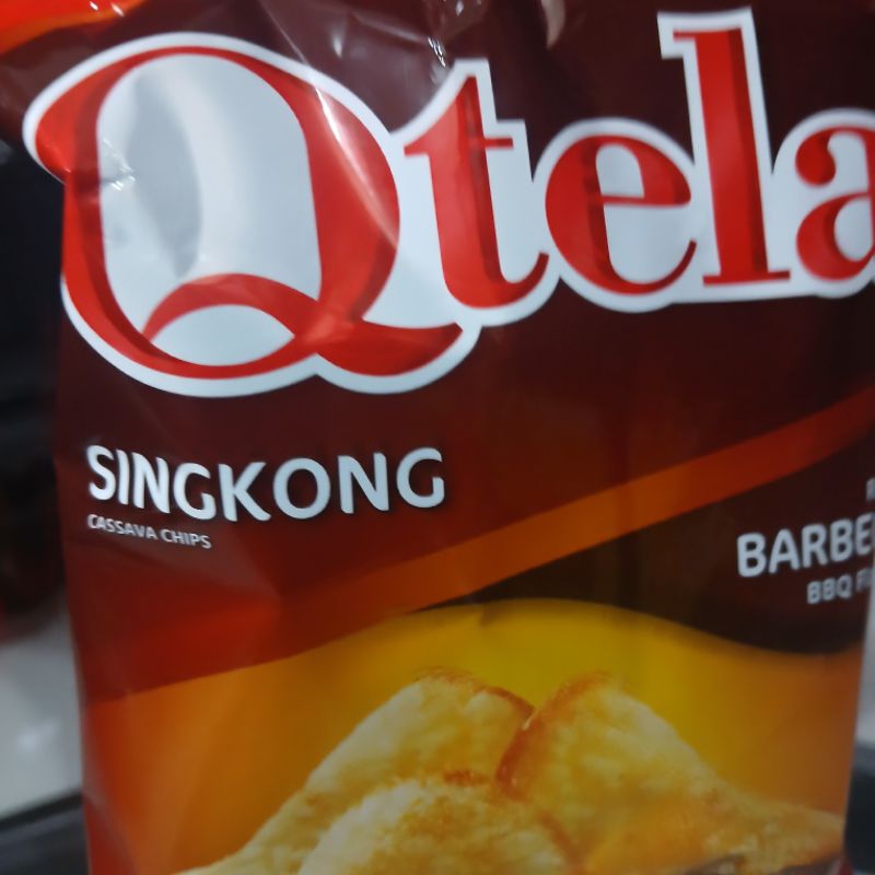 

bGF QTELA Keripik Singkong Barbeque 1 Dus isi 60 pack 20gr