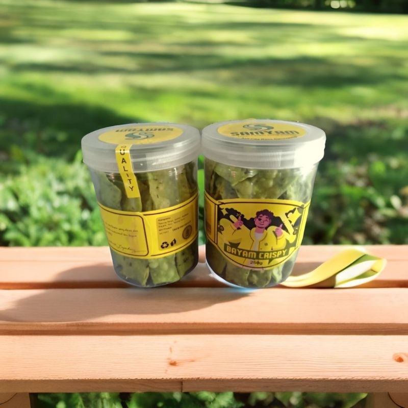 

ORENG OSING |Bayam crispy Samyam 250gram