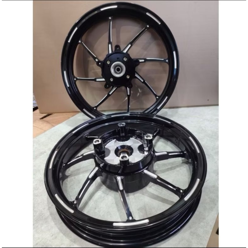 VELG DND PCX 160 ring 14 PELEK RACING M8 PCX160 abs cbs PELK VELG DELKEVIC PCX 160 MODEL M8 velg pcx