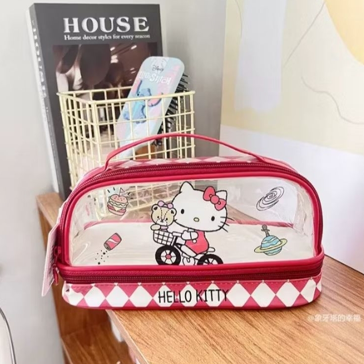 

Tempat Pensil Susun 2 Import Sanrio Kotak Pensil Hello Kitty Pouch Sanrio Kuromi Pochacco Tas Pouch Tenteng Melody