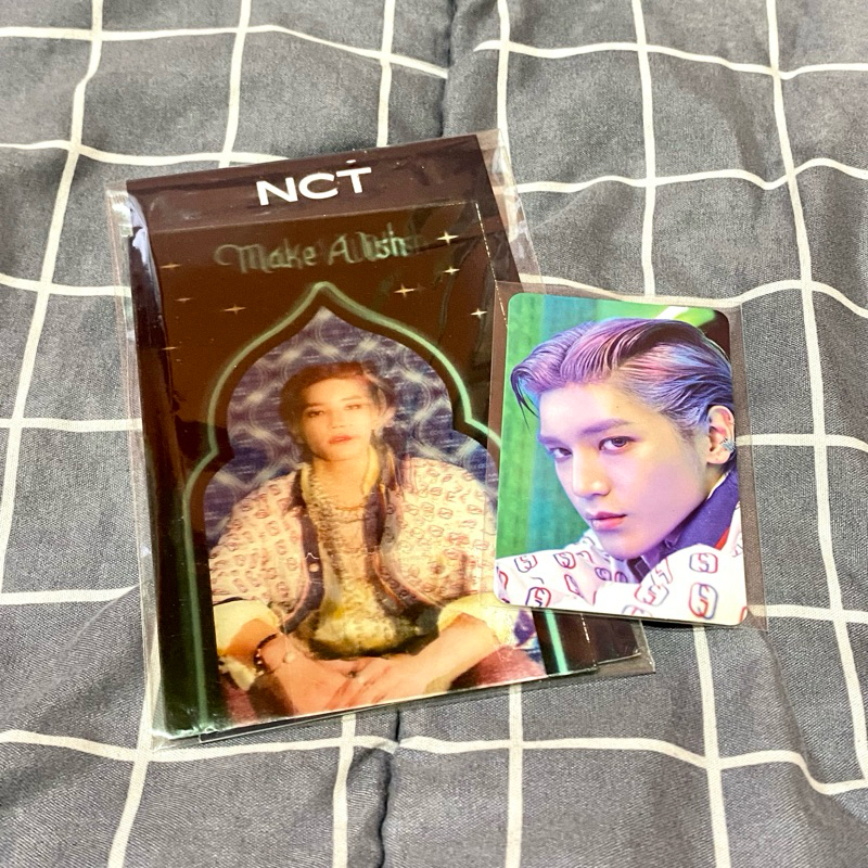 taeyong lenticular resonance make a wish fullset nct u 2020 127 photocard lenti