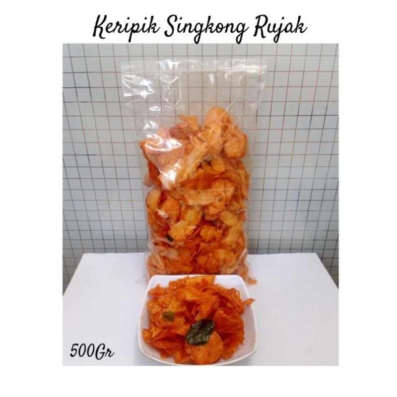 

KERIPIK SINGKONG SANJAY RUJAK & BALADO KEMASAN 500gr