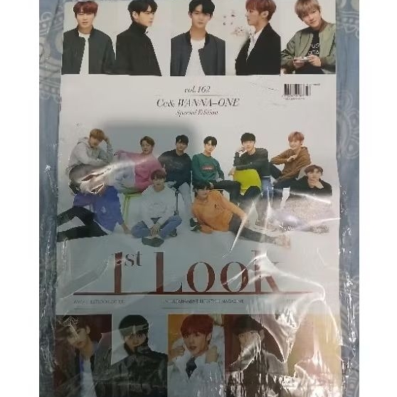 1st Look Magazine - Wanna One Cover / Ong Seongwoo cover [back]