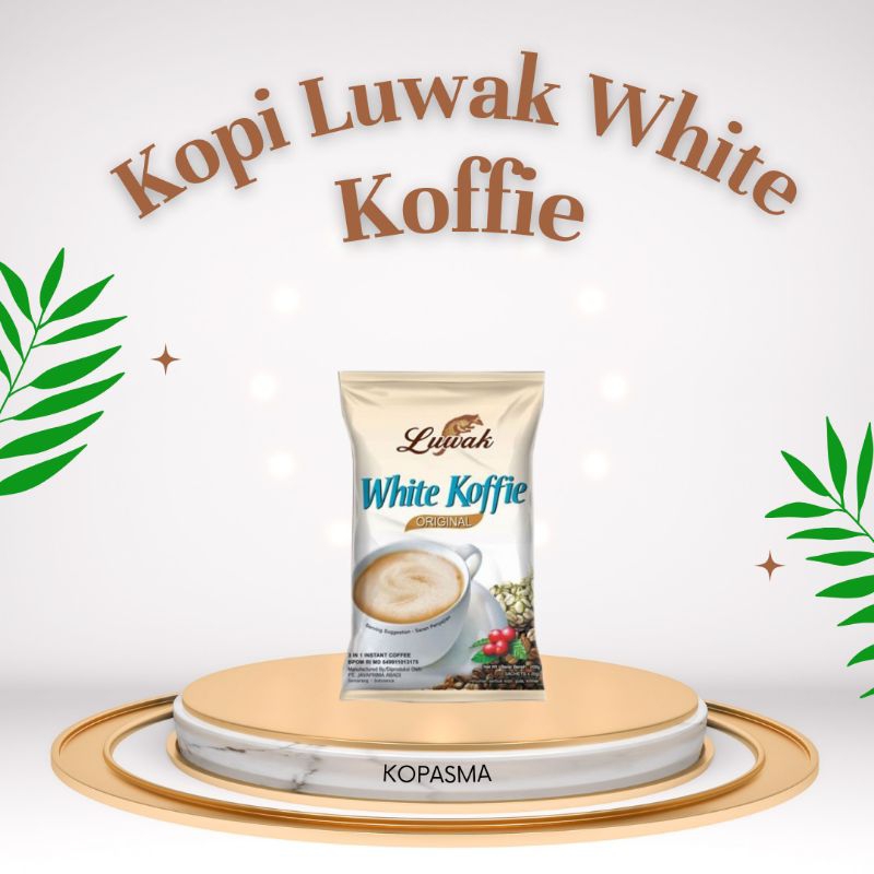 

(KOPASMA) Kopi Luwak White Coffee 1 Renceng