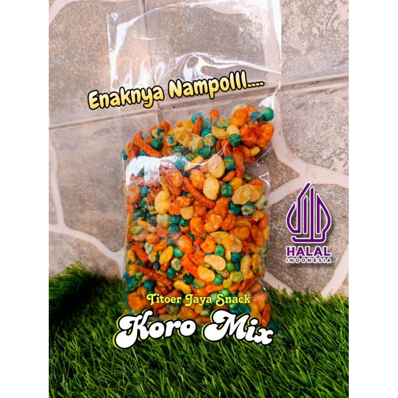 

KACANG KORO MIX CAMPUR - isi (250 Gram) Enak, Asin, Gurih