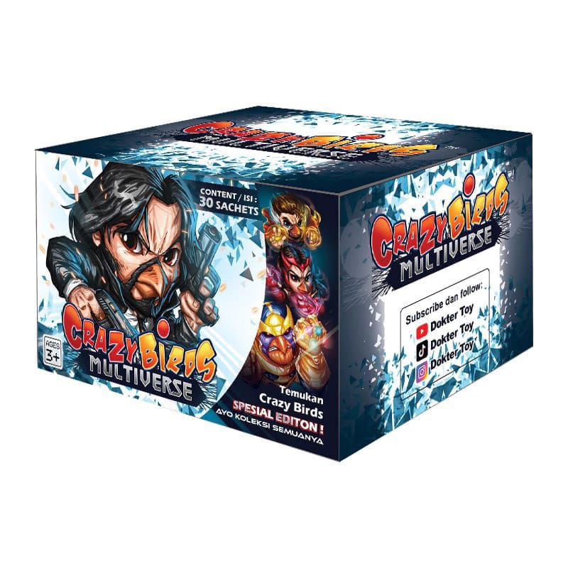 1BOK CRAZY BIRDS MULTIVERSE MAINAN PUZZLE CRAZY BIRDS