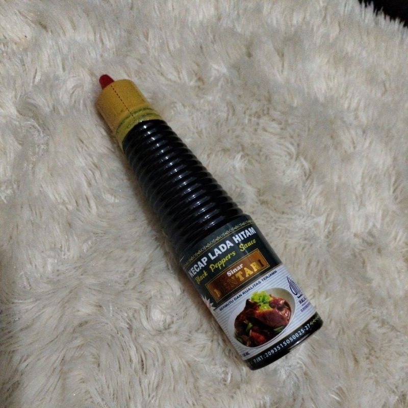 

kecap lada hitam isi 150ml cap sinar mentari