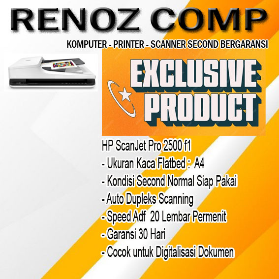 SCANNER F4 HP SCANJET 2500 NORMAL SUPPORT WIN 11