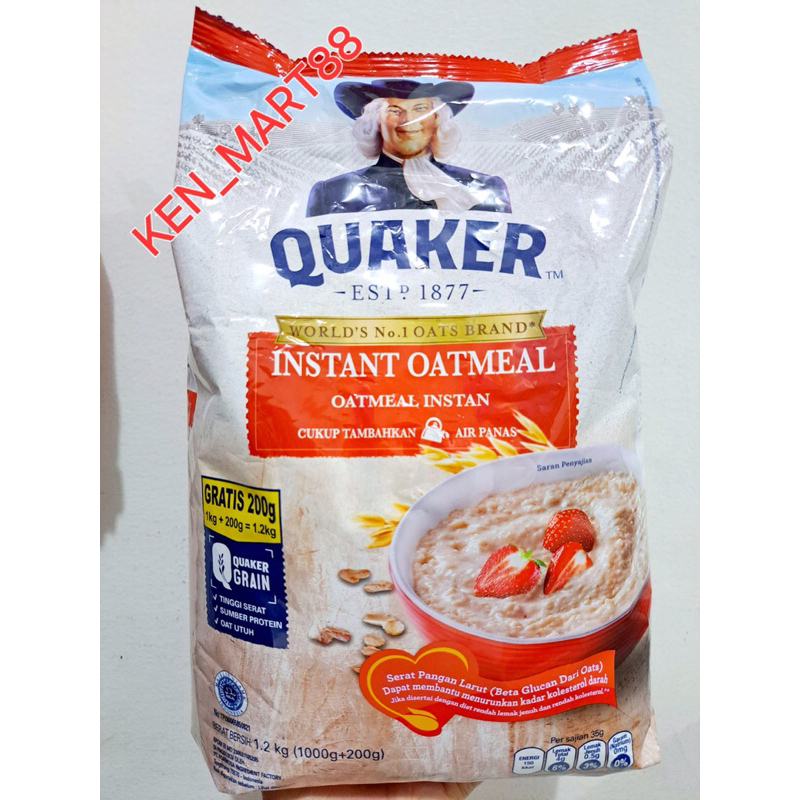 

Quaker Instant Oatmeal 1,2kg