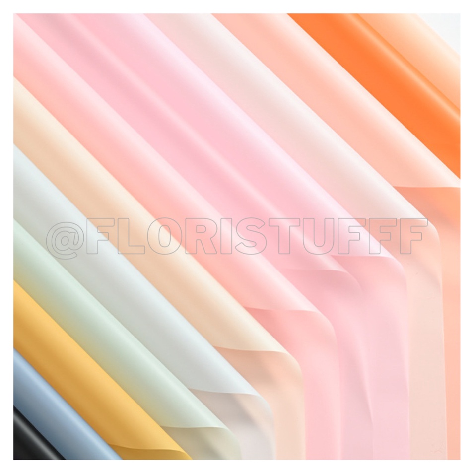 

Murah Gembira 2 LEMBAR 1 PAK WRAPPING POLOS WRAPPING TANPA LIS KERTAS BUKET KERTAS CELLOPHANE