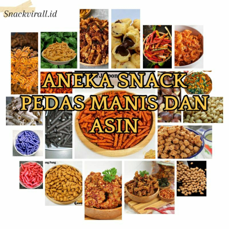 

SNACK VIRAL yang enak dan murah berat 500g