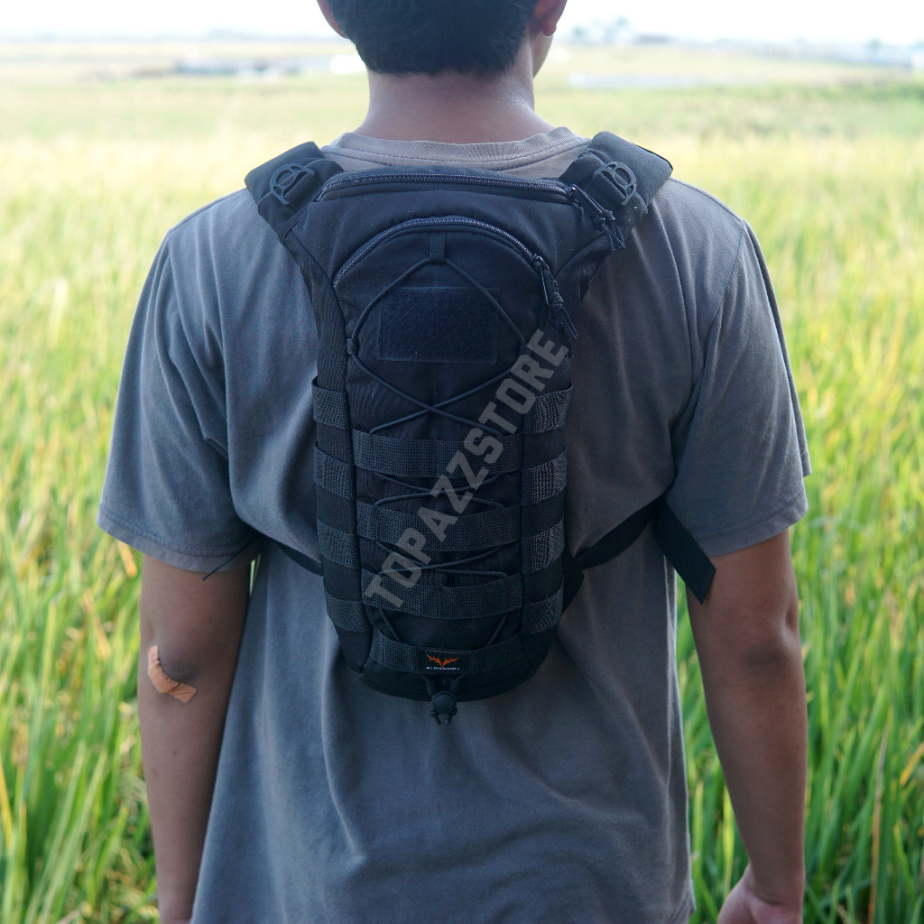 Tas Tactical Army Hydropack Ransel Sepeda Polisi Loreng Tentara TNI Brimob Militer Polisi