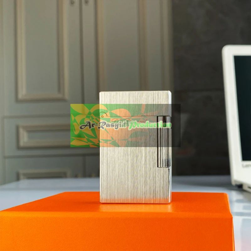 Korek Api St. Dupont Paris Flame Luxury Lighter Brass Silver Ligne 2