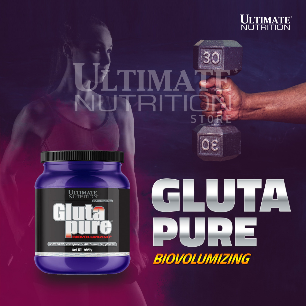 Glutapure (L-Glutamine USP) suplemen fitness / suplemen gym / suplemen protein penambah massa otot