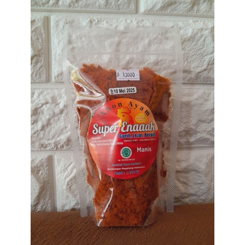 

Abon Ayam Super Enak (Manis)