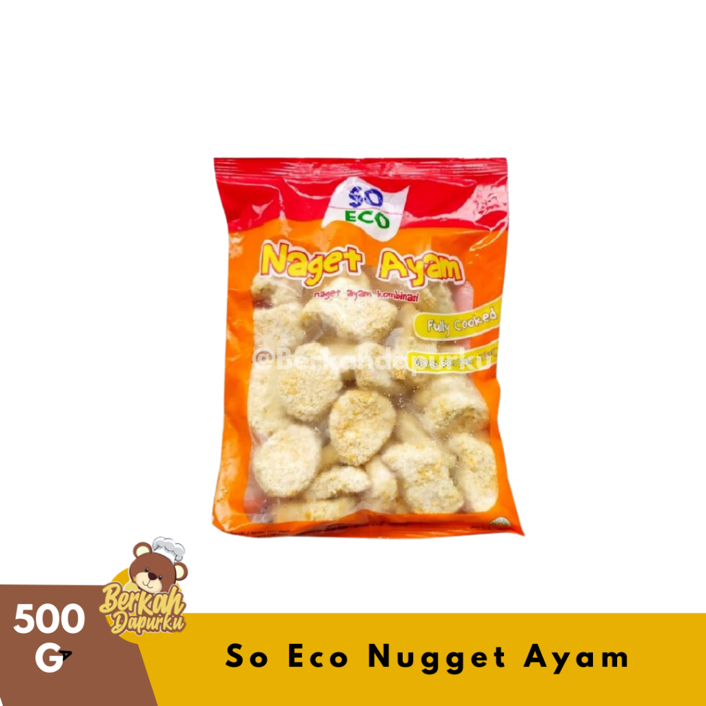 

So Eco Chicken Naget Nugget 500g By So Good Makanan Beku Distributor Frozen Food Bogor