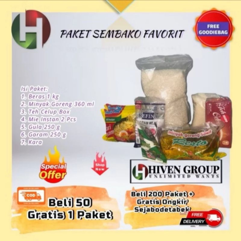 

PAKET SEMBAKO FAVORIT