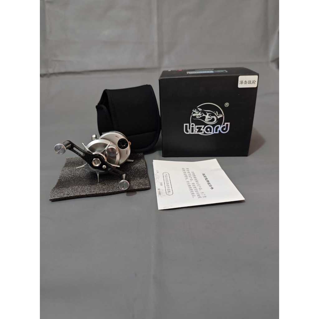 Round Reel Drum Reel Lizard Boki Air BFS Hanya 122gr