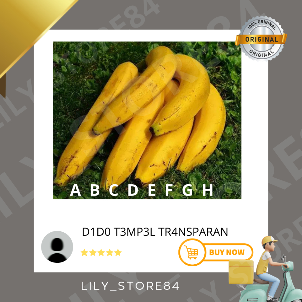 

Lilystore84-Buah pisang ambon manis panjang