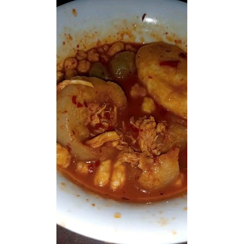 

baso aci isi ayam suwir