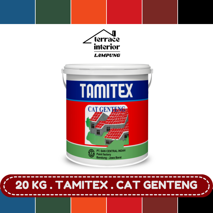Cat Genteng Tamitex 20 Kg