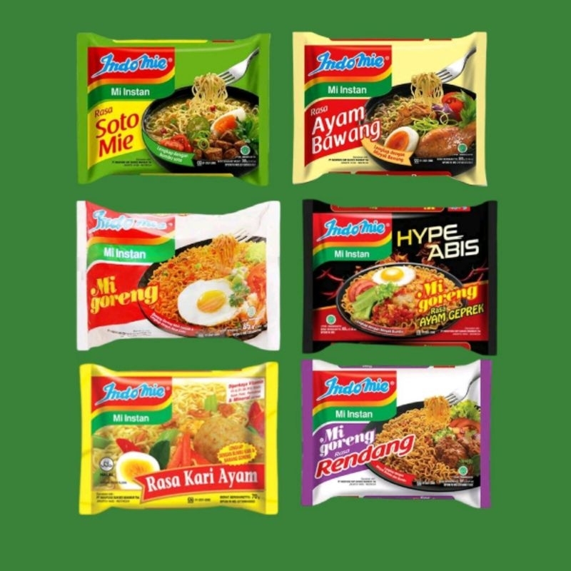 

Indomie Varian Rasa - Mie Instan Kuah Dan Goreng - Food, Noodles