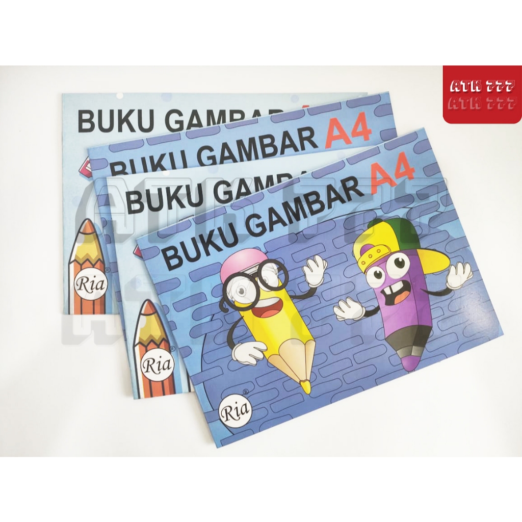 

Buku Gambar / Buku Gambar A4 / Buku Gambar Ria (8Lembar)