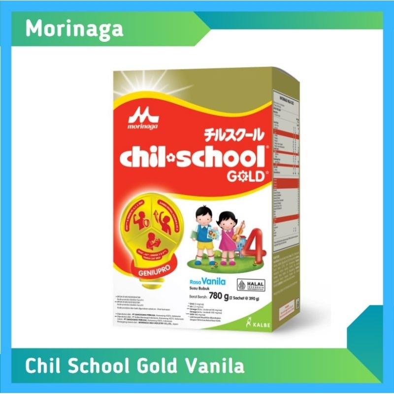 

MORINAGA CHIL SCHOOL GOLD VANILA / MADU 3-12 TAHUN 780 GRAM SUSU PERTUMBUHAN ANAK