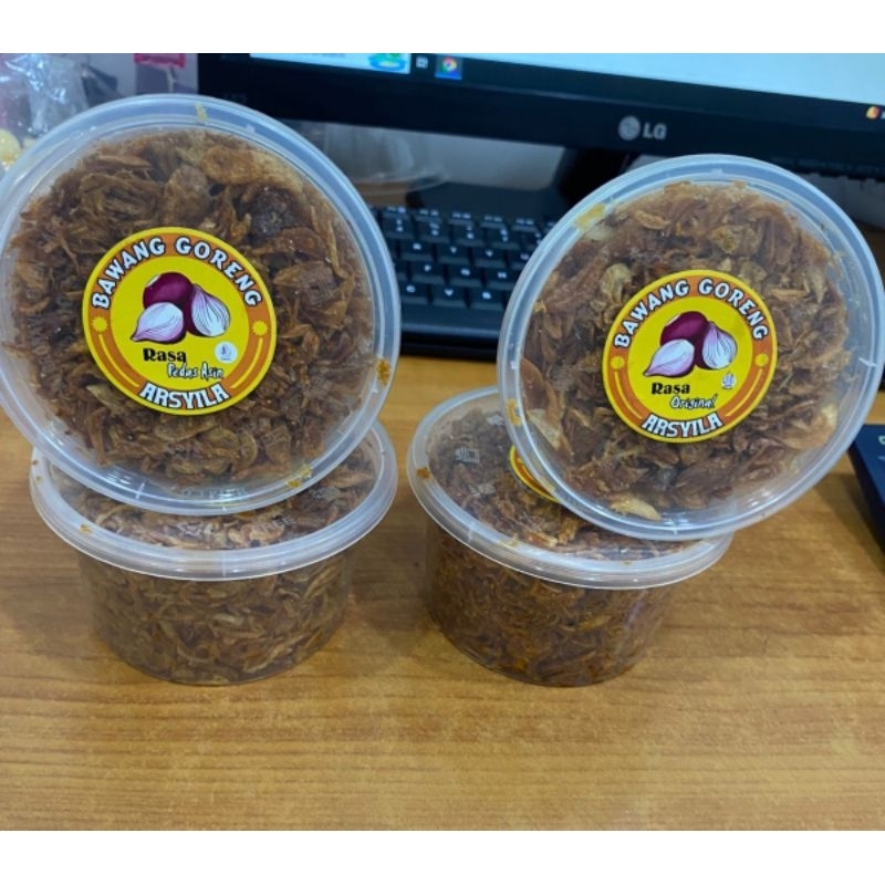 

Bawang goreng Asli "ARSYLA"- Original & pedes asin