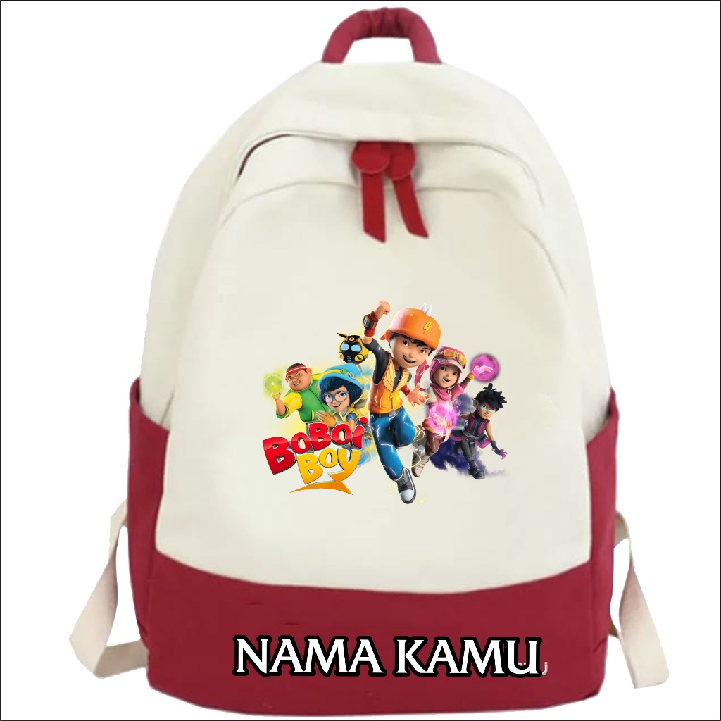 Tas  Ransel Sekolah Anak Boboiboy Laki Laki Tas SD Backpack School