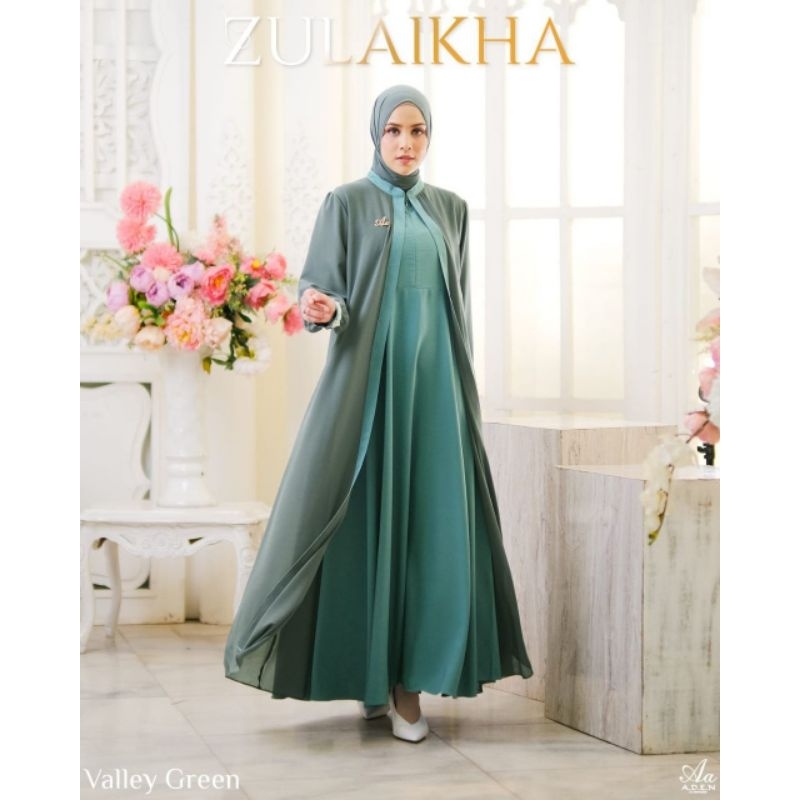 GAMIS ELEGAN - GAMIS SIMPLE - ADEN HIJAB - ZULAIKHA REBORN - DRESS ONLY