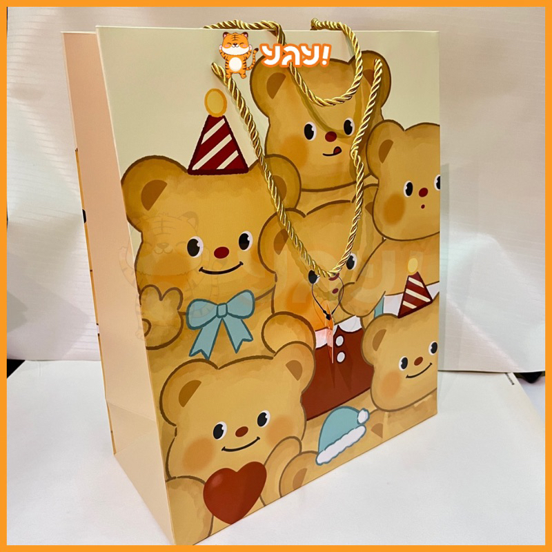 

YAY! PAPERBAG BUTTER BEAR BESAR DAN SEDANG