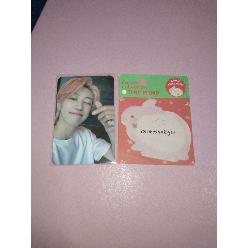 [BACA DESK] READYSTOCK PHOTOCARD OFFICIAL SEVENTEEN THE8 HAO MINGHAO RICHINING ON INN ASIA SECTOR 17