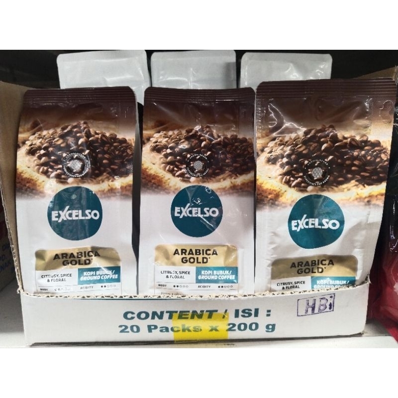 

EXCELSO KOPI BUBUK ARABICA GOLD 200gr