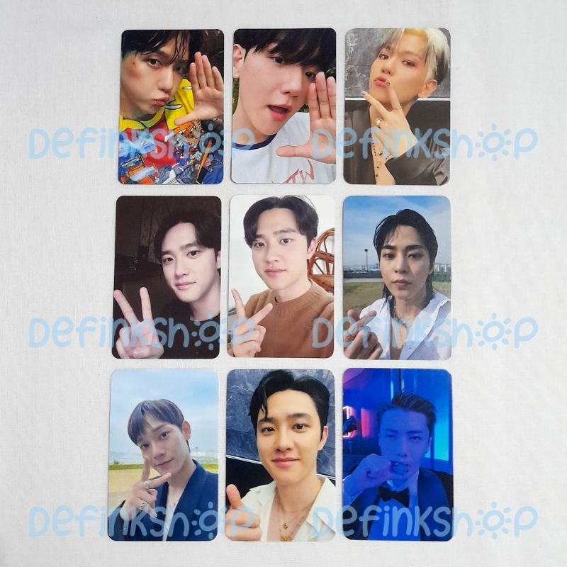 [READY STOCK] Official POB Web Muplant Mukor Hottracks Yes24 - EXO Baekhyun D.O. Doh Kyungsoo Sehun 