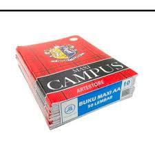 

Buku Tulis Maxi AA 50 Lembar /Pack Isi 10 Pcs