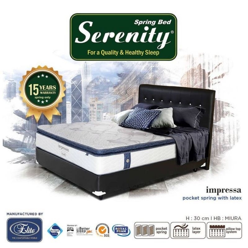 serenity IMPRESSA POCKET LATEX 160 180