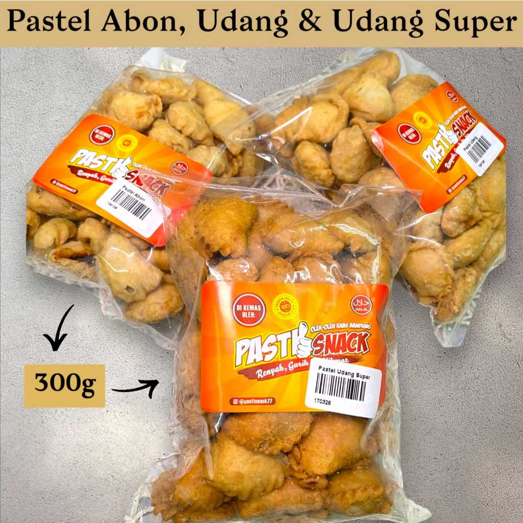 

PASTEL ABON SAPI | PASTEL UDANG | PASTEL UDANG SUPER 300GR